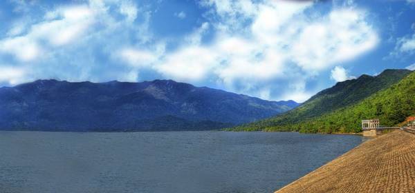 Hồ Đá Bàn – hồ chứa nước lớn nhất của tỉnh Khánh Hòa. Ảnh: ST